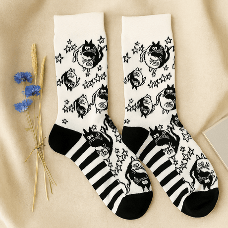 Yin Yang Socks S/M - SHAMTAM.COM