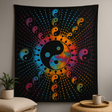 Yin Yang Tapestry Cotton Wall Hanging - SHAMTAM.COM