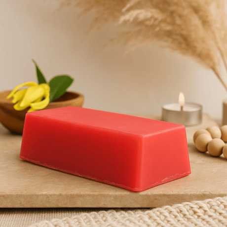 Ylang - Ylang Orange Essential Oil Soap Loaf 1.3kg Red - SHAMTAM.COM