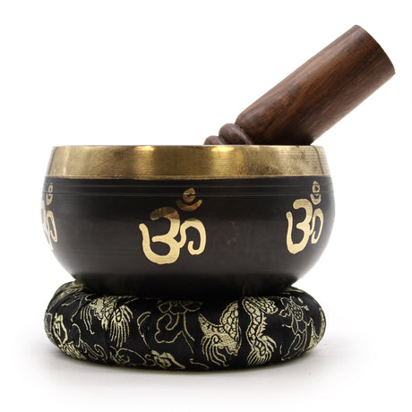 Singing Bowl Set Yoga Om - SHAMTAM.COM