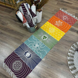 Yoga Rug - 60x200cm - 7 Chakras - SHAMTAM.COM