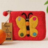 Zipper Pouch Big Butterfly - SHAMTAM.COM