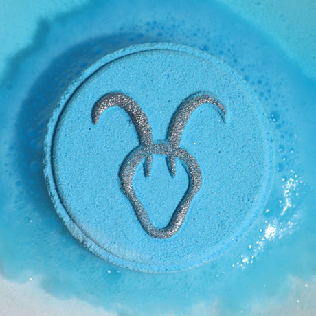 Set of Zodiac Bath Fizzers with Horoscope - Capricorn - SHAMTAM.COM
