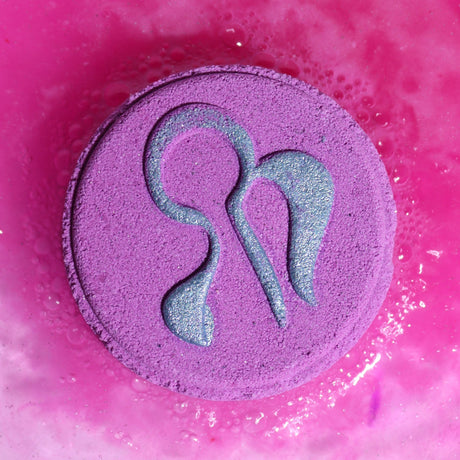 Set of Zodiac Bath Fizzers with Horoscope - Virgo - SHAMTAM.COM