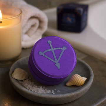Zodiac Bath Fizzers Set Sagittarius 2 Pack