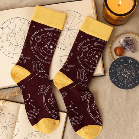 Zodiac Socks Medium - Large - SHAMTAM.COM