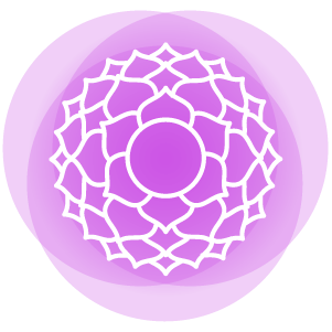 Crown chakra symbol